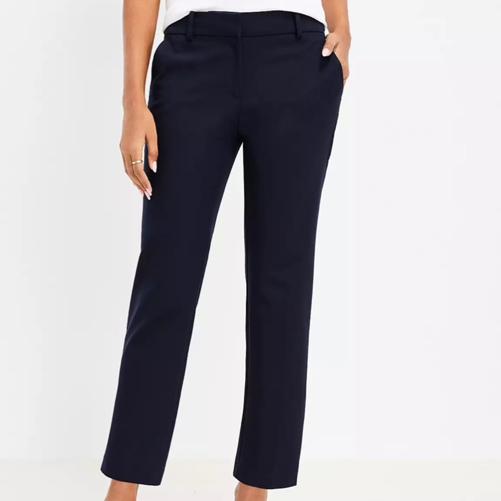 BLUE WORK WEAR PANT • ANN TAYLOR LOFT
